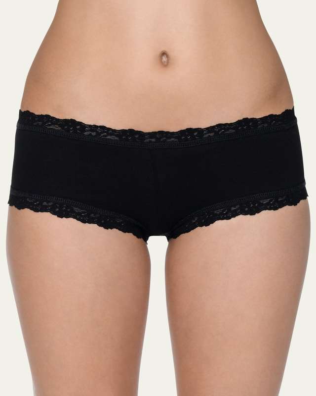 Low-Rise Organic Cotton Boyshorts